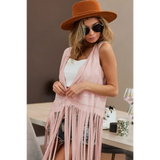 Bush Fringe Duster Vest - Beach Babes Beachwear - Fort Lauderdale