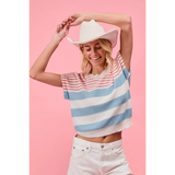 Lightweight Sleeveless Cute Knit Top - Beach Babes Beachwear - Fort Lauderdale