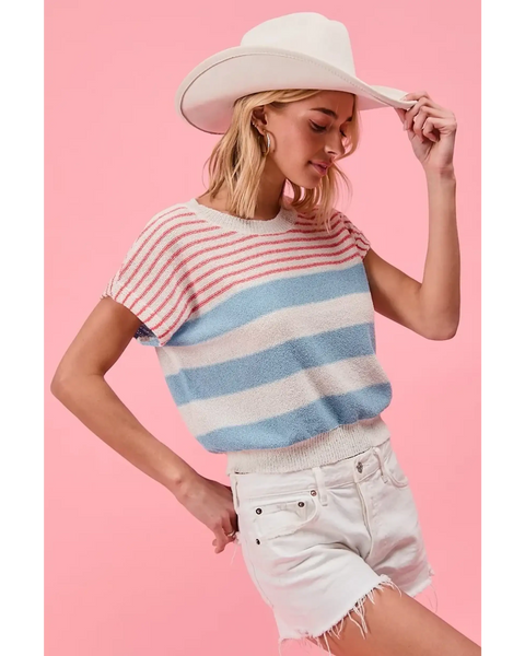 Lightweight Sleeveless Cute Knit Top - Beach Babes Beachwear - Fort Lauderdale