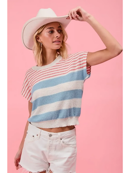 Lightweight Sleeveless Cute Knit Top - Beach Babes Beachwear - Fort Lauderdale