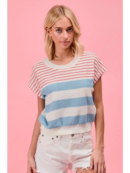 Lightweight Sleeveless Cute Knit Top - Beach Babes Beachwear - Fort Lauderdale