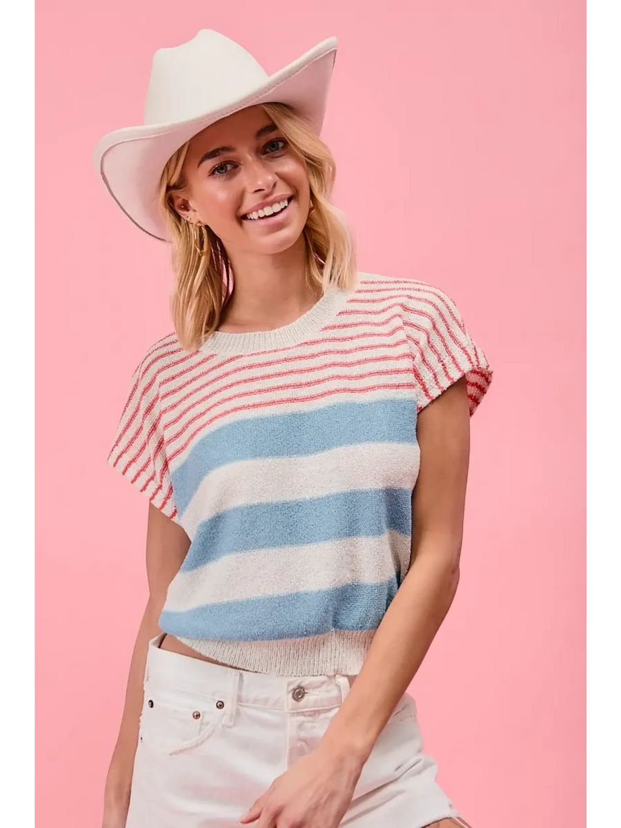 Lightweight Sleeveless Cute Knit Top - Beach Babes Beachwear - Fort Lauderdale