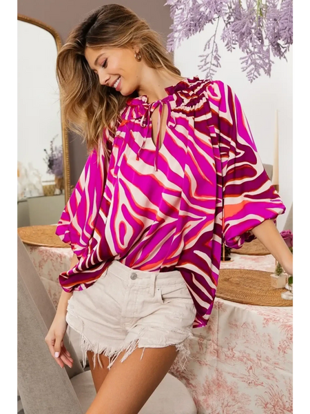 Stylish Satin Blouse - Beach Babes Beachwear - Fort Lauderdale