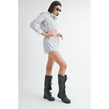 Affordably Stylish Blue & White Beach Shorts - Resort Wear 2025 - Beach Babes Beachwear - Fort Lauderdale
