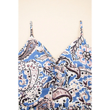 Lets Do Brunch Hun- Blue Paisley Maxi Dress - Beach Babes Beachwear - Fort Lauderdale