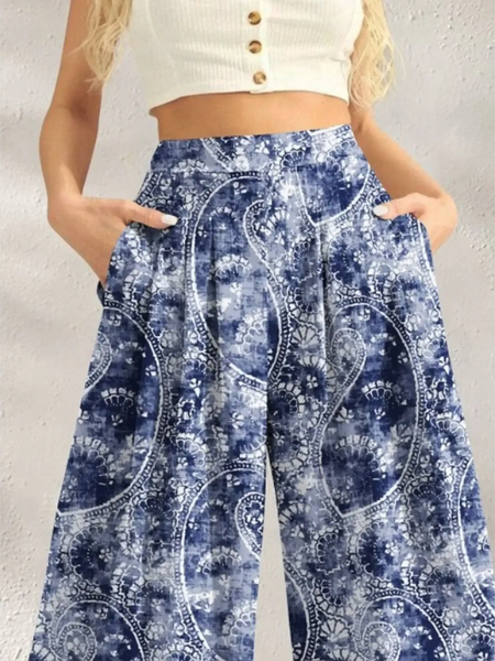 Boho Wide Leg Pants for Beach or Resort - Beach Babes Beachwear - Fort Lauderdale