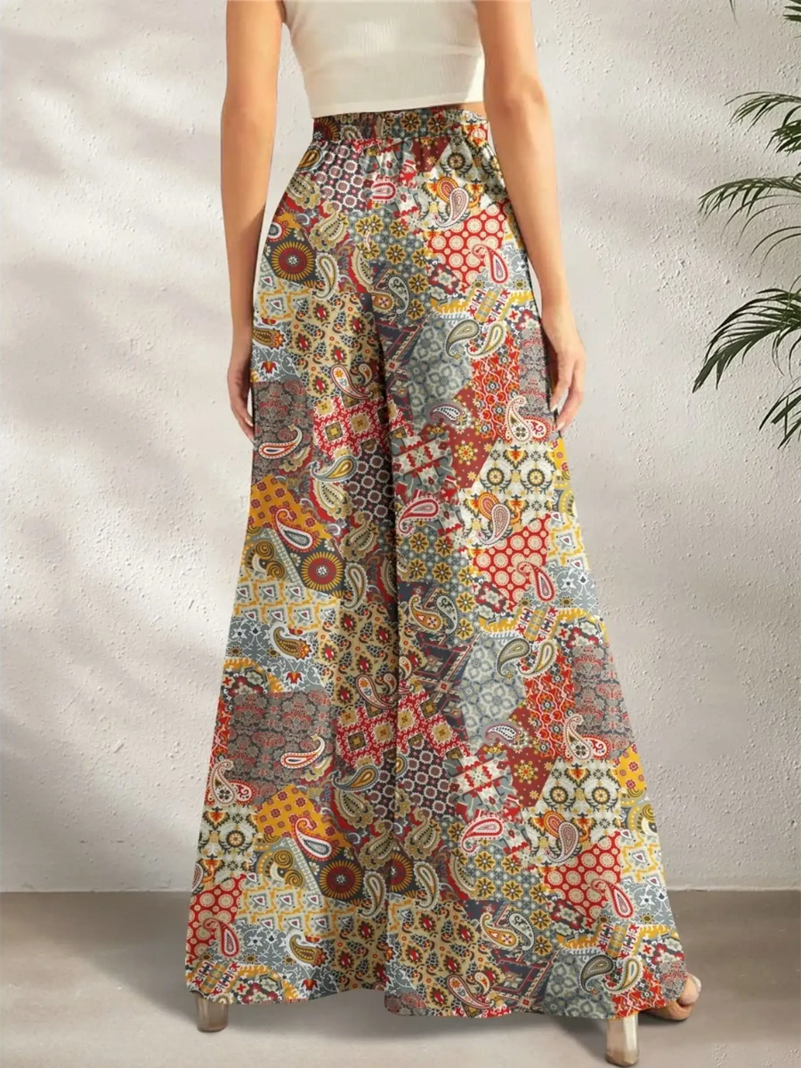 Boho Wide Leg Pants for Beach or Resort - Beach Babes Beachwear - Fort Lauderdale