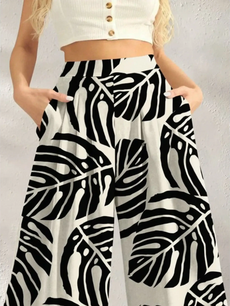 Boho Wide Leg Pants for Beach or Resort - Beach Babes Beachwear - Fort Lauderdale