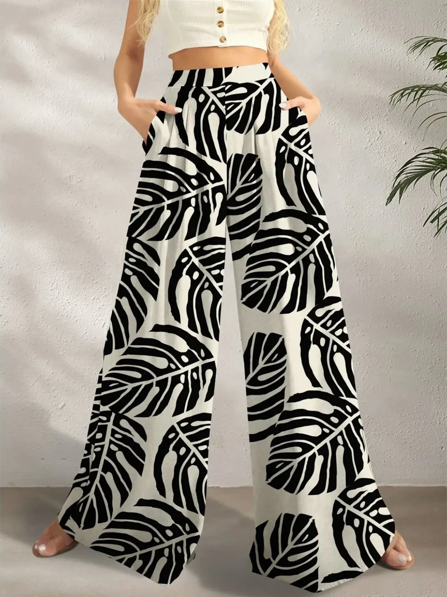 Boho Wide Leg Pants for Beach or Resort - Beach Babes Beachwear - Fort Lauderdale