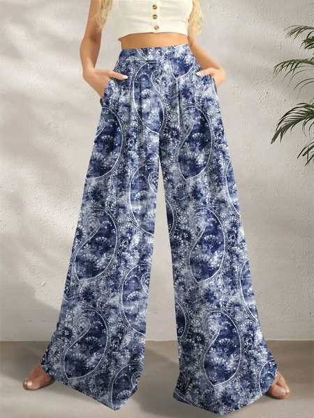 Boho Wide Leg Pants for Beach or Resort - Beach Babes Beachwear - Fort Lauderdale