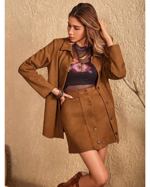 Lightweight Jacket & Skirt Set - Beach Babes Beachwear - Fort Lauderdale