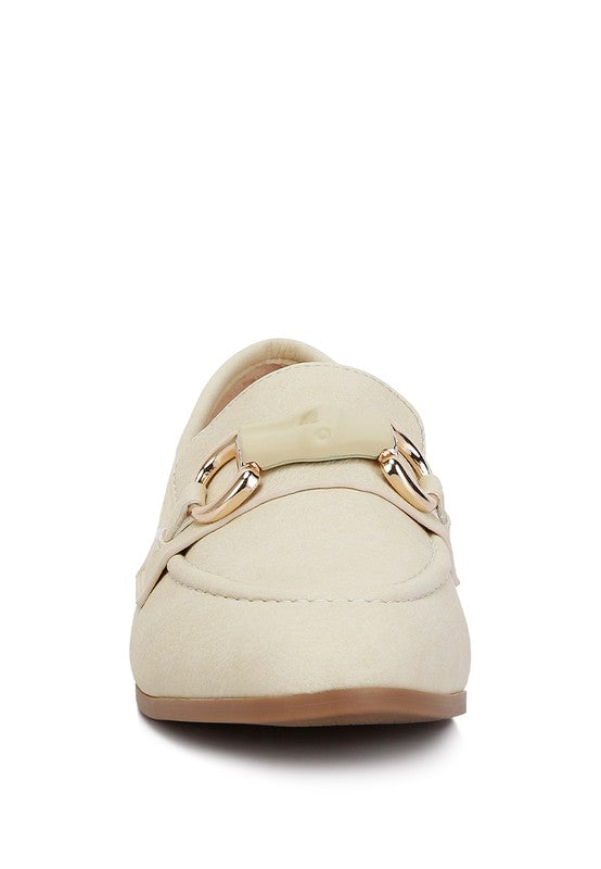 Horsebit Designer Leather Loafers - Beach Babes Beachwear - Fort Lauderdale