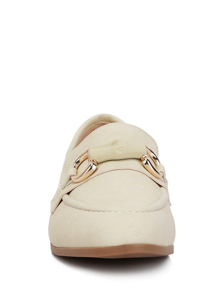 Horsebit Designer Leather Loafers - Beach Babes Beachwear - Fort Lauderdale