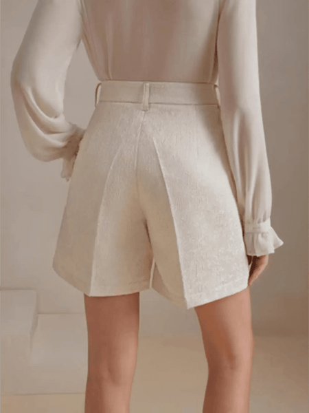 Classy High Waist Mid Shorts - Beach Babes Beachwear - Fort Lauderdale