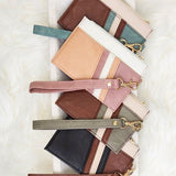 Babe Beachwear Compact Wrist Wallet and Card Case in multiple colors with detachable wrist straps