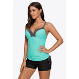 Flattering Tankini Swimsuit with V Neck - Beach Babes Beachwear - Fort Lauderdale5