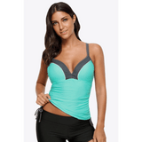 Flattering Tankini Swimsuit with V Neck - Beach Babes Beachwear - Fort Lauderdale3