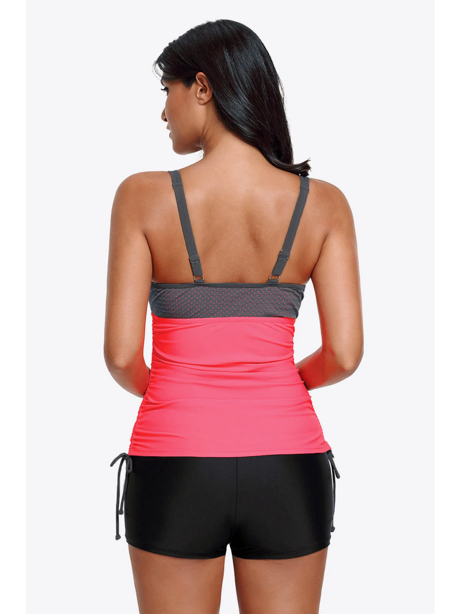 Flattering Tankini Swimsuit with V Neck - Beach Babes Beachwear - Fort Lauderdale9
