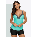 Flattering Tankini Swimsuit with V Neck - Beach Babes Beachwear - Fort Lauderdale4