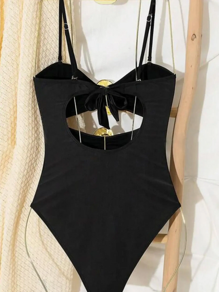 Plus Size Cutout One Piece Black Swimsuit - Beach Babes Beachwear - Fort Lauderdale3