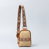 Luna Straw Crossbody - Perfect Beach Wear Accessory - Beach Babes Beachwear - Fort Lauderdale