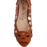Chic Woven Peep Toe Flat Sandals - Beach Babes Beachwear - Fort Lauderdale