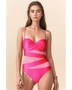 Swimsuits: Affordable Hot Pink Mesh One Piece - Stylish & Flattering - Beach Babes Beachwear - Fort Lauderdale