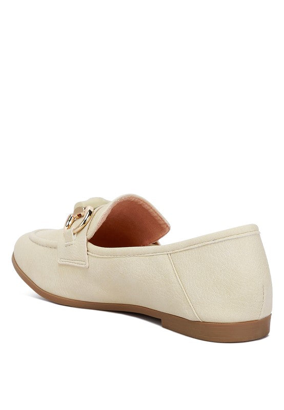 Horsebit Designer Leather Loafers - Beach Babes Beachwear - Fort Lauderdale