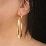 Gold Hoop Earrings - Beach Babes Beachwear - Fort Lauderdale