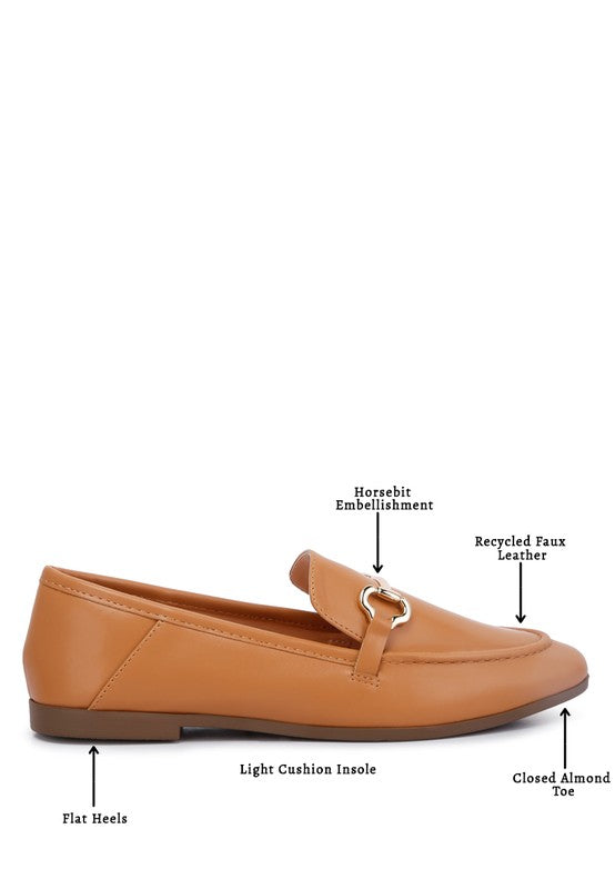 Talula Horsebit Faux Leather Loafers - Beach Babes Beachwear - Fort Lauderdale