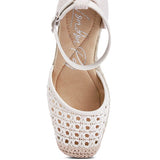 Mason Tan Buckle Wedge Heel Espadrilles - Beach Babes Beachwear - Fort Lauderdale