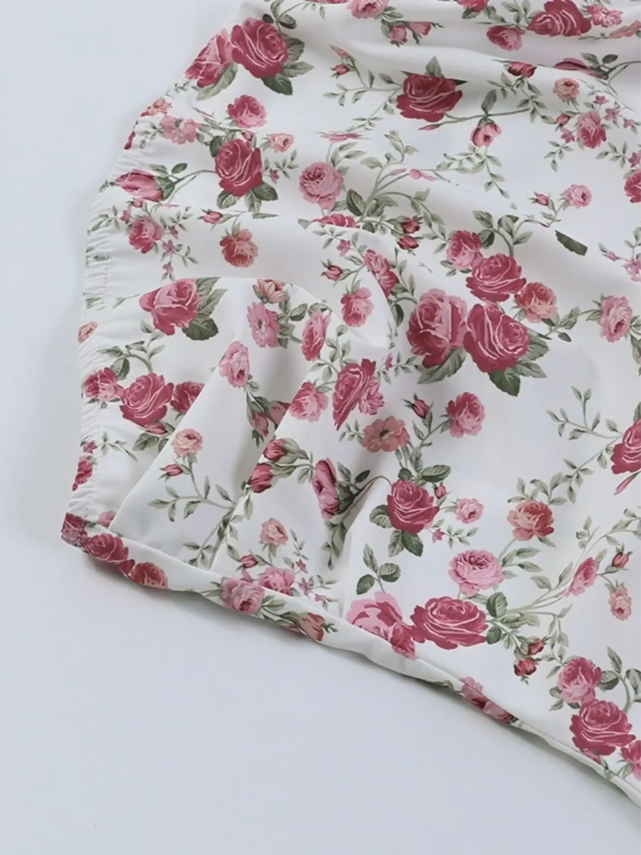 Sassy Floral Strapless Mini - Beach Babes Beachwear - Fort Lauderdale
