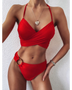 Swimsuits | Fashionable Lightweight Halter Neck 2-Piece Bikini 2025 - Beach Babes Beachwear - Fort Lauderdale