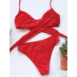 Swimsuits | Fashionable Lightweight Halter Neck 2-Piece Bikini 2025 - Beach Babes Beachwear - Fort Lauderdale