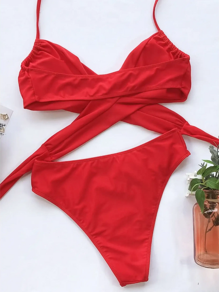 Swimsuits | Fashionable Lightweight Halter Neck 2-Piece Bikini 2025 - Beach Babes Beachwear - Fort Lauderdale