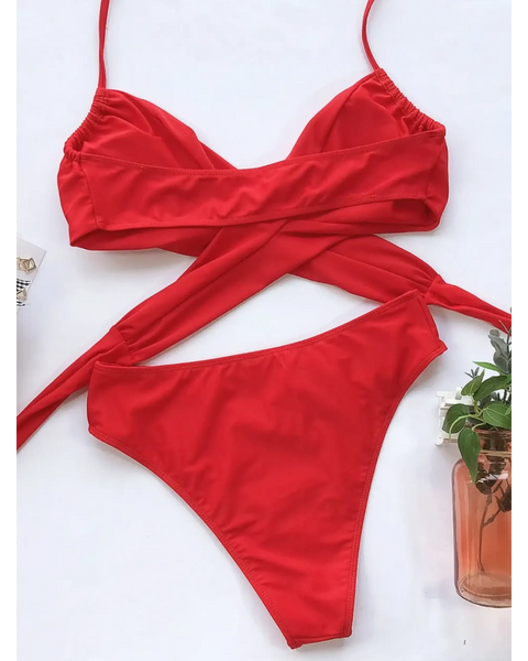 Swimsuits | Fashionable Lightweight Halter Neck 2-Piece Bikini 2025 - Beach Babes Beachwear - Fort Lauderdale