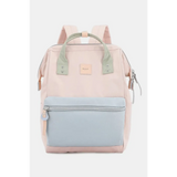 Himawari - Best Backpack by Babe Beachwaer in light pink with blue front pocket and green handles