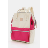 Babe Beachwaer Himawari - Best Backpack beige and pink stylish durable bag with multiple compartments