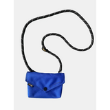 Babe Beachwaer Himawari Crossbody Phone Wallet in blue with black adjustable strap