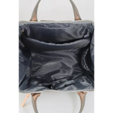 Interior view of himawari durable backpack showing spacious main compartment and organization pockets