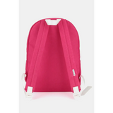 Babe Beachwaer medium beach backpack for school or travel in bright pink with adjustable straps