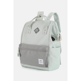Himawari stylish summer backpack for women by Trendsi in light green with front pocket and padded straps