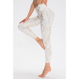 Animal Print Slim Fit Wide Waistband Long Sports Pants - Beach Babes Beachwear - Fort Lauderdale3