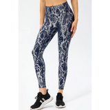 Animal Print Slim Fit Wide Waistband Long Sports Pants - Beach Babes Beachwear - Fort Lauderdale4