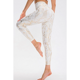 Animal Print Slim Fit Wide Waistband Long Sports Pants - Beach Babes Beachwear - Fort Lauderdale2
