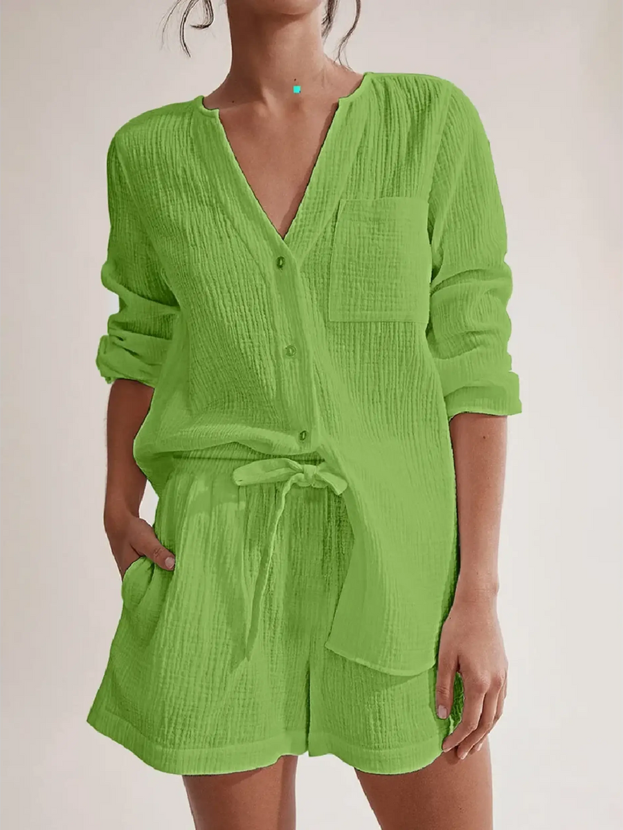 Stylish Beach Shorts Set | Resort Wear Outfit Collections 2025 - Beach Babes Beachwear - Fort Lauderdale