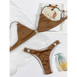 Skimpy Brazilian Nude Bikini Set - Beach Babes Beachwear - Fort Lauderdale