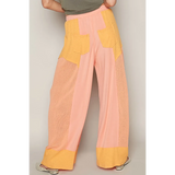 Watermelon Pink Wide Leg Beach Pants - Beach Babes Beachwear - Fort Lauderdale