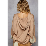Lightweight Tan Boho Style Beach Sweater - Beach Babes Beachwear - Fort Lauderdale