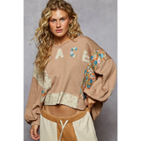 Lightweight Tan Boho Style Beach Sweater - Beach Babes Beachwear - Fort Lauderdale